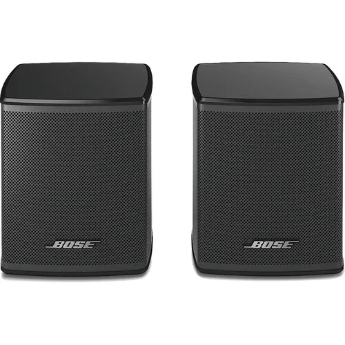 Bose - Surround Speakers 120-Watt Wireless Home Theater Speakers (Pair) - Black | 809281-1100