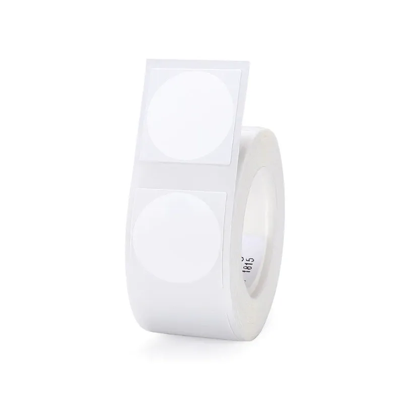 NIIMBOT K3 White Round Thermal Label - 580 Label/Roll - T52*52