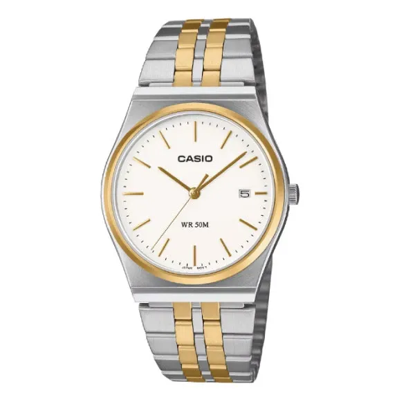 Casio Men 3-Hand Watch - 2-Tone Gold / Silver | MTP-B145SG-7AVDF