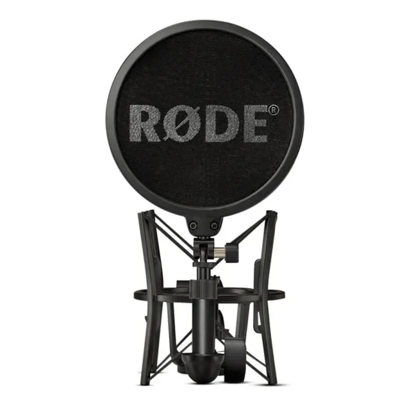 Rode NT1 Large-Diaphragm Cardioid Condenser Microphone - Ultra-Low Noise, Gold-Sputtered Capsule | NT1-KIT