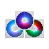 Thermalright ARGB 120mm Halo Case White Fan (3-Pack) | TL-S12W-S X3