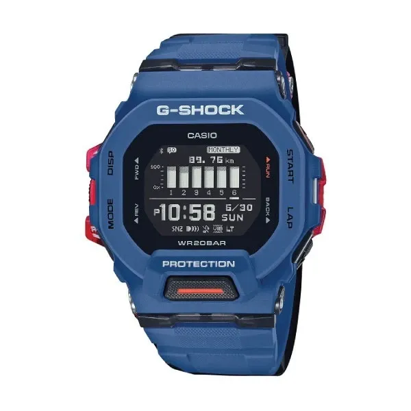 Casio G-SHOCK Bluetooth Digital Men Watch - Blue | GBD-200-2DR