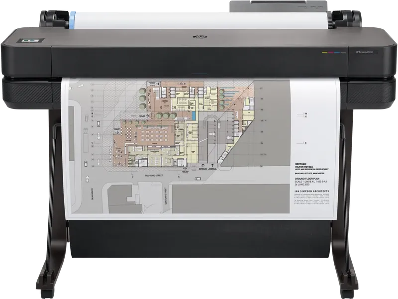 HP DesignJet T630 Wireless Plotter Printer - 36" | 5HB11A