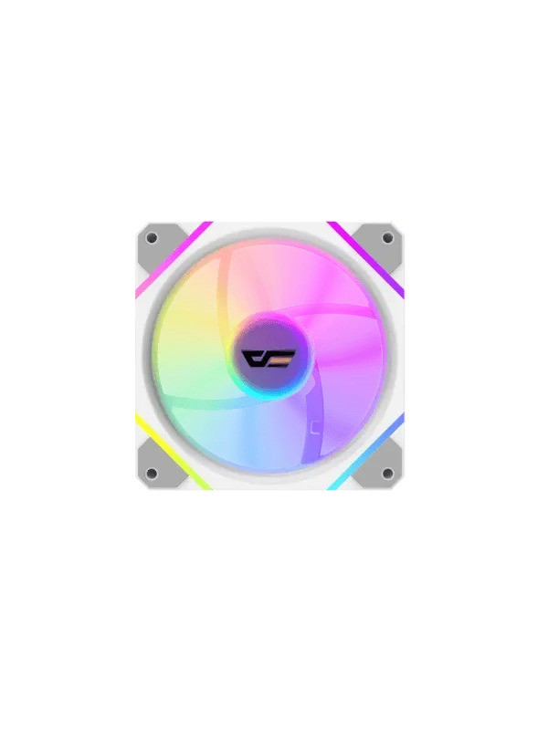 DarkFlash DM12 Pro A-RGB Cooling Fan, WHITE | DM12 Pro