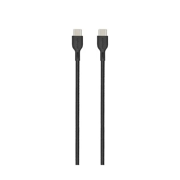 Promate 60W USB‐C to USB‐C cable with Power Delivery Support, 1Meter,black | POWERBEAM-CC.BLACK