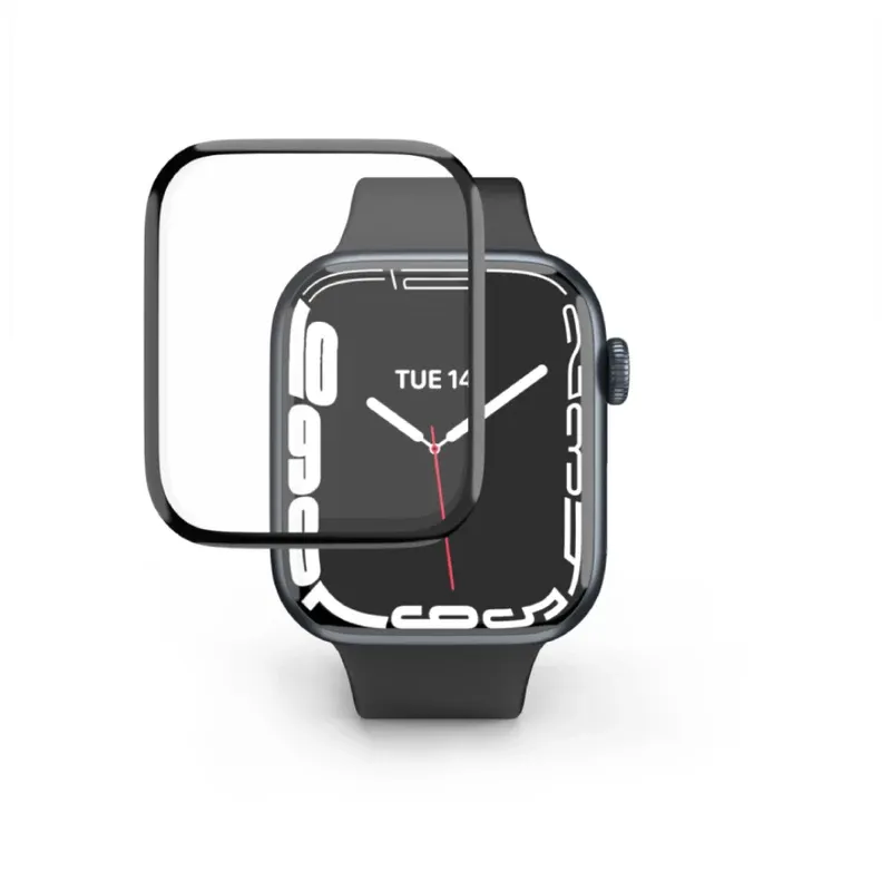 Promate 42mm 3D Tempered Glass Screen Protector for Apple Watch | GUARDIO-42