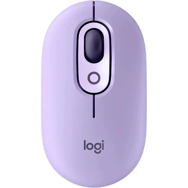 Logitech POP Mouse Wireless with Customizable Emojis SilentTouch Bluetooth ,Cosmos | 910-006621
