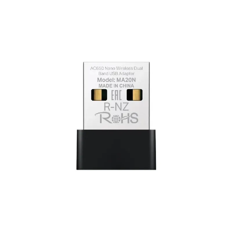 Mercusys AC650 Nano Wireless Dual Band USB Adapter | MA20N