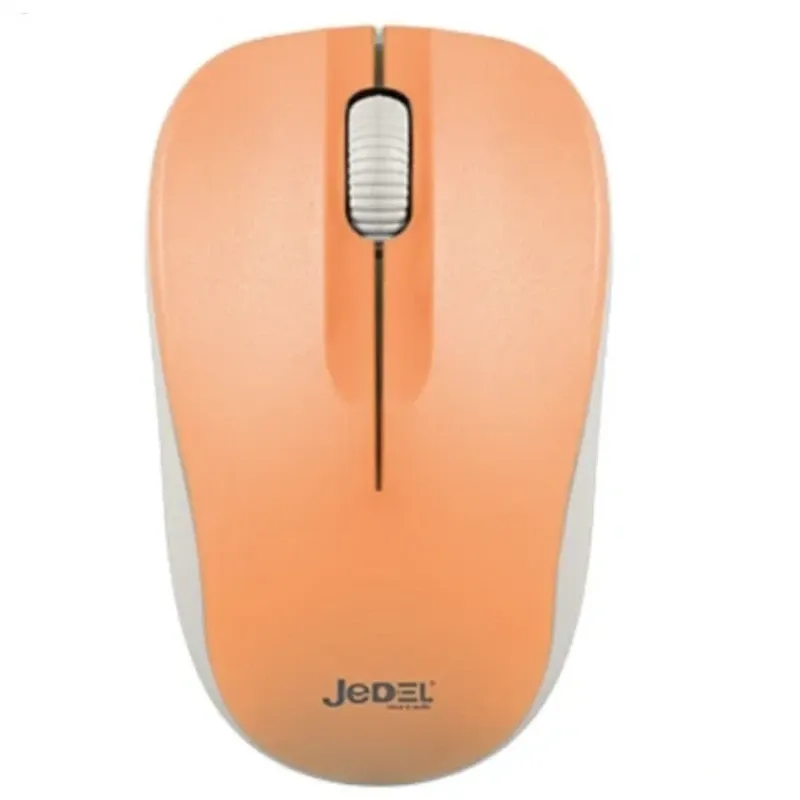 Jedel 2.4G Wireless Mouse, Orange | W701