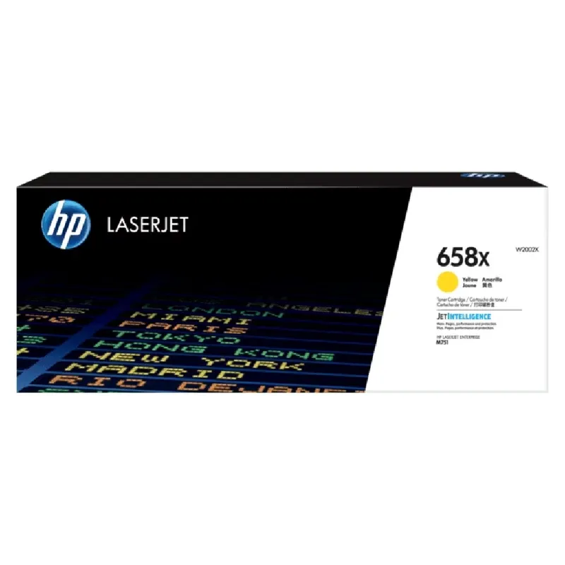HP 658X High Yield Original LaserJet Toner - Yellow | W2002X