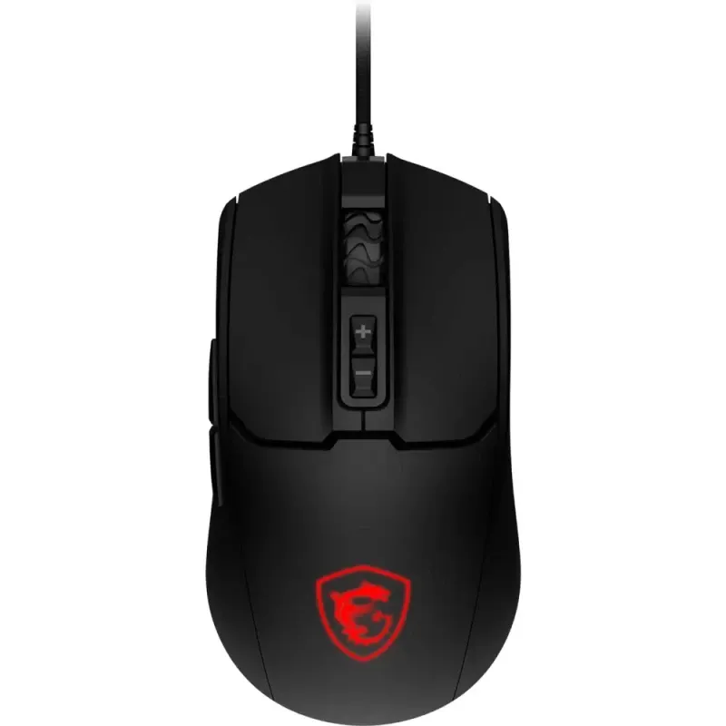 MSI FORGE GM100 Optical Gaming Mouse, Black | FORGE-GM100