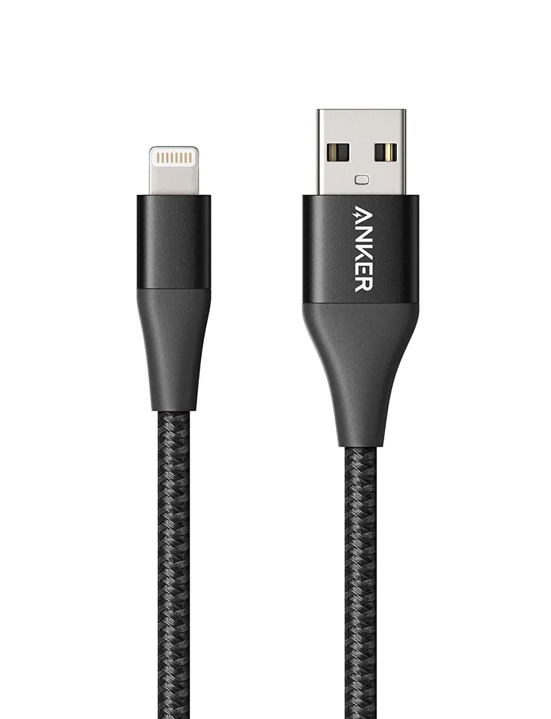 Anker Powerline+ II With Lightning Connector 3ft, Black | A8452H13