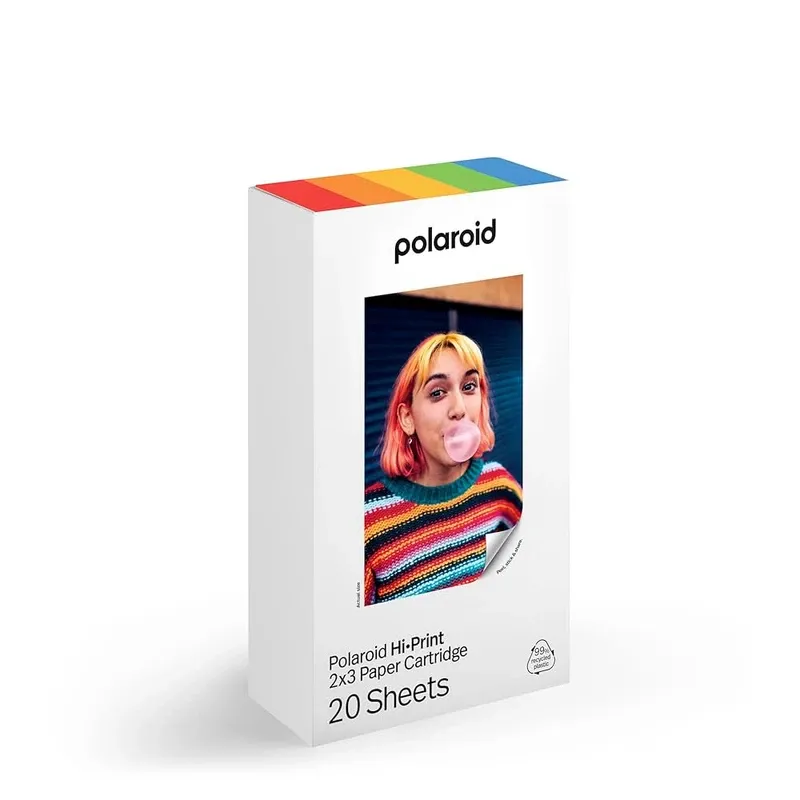 Polaroid Hi·Print 2x3 Cartridge – 20 Sheets | POLFMHIPR2X3/20SH