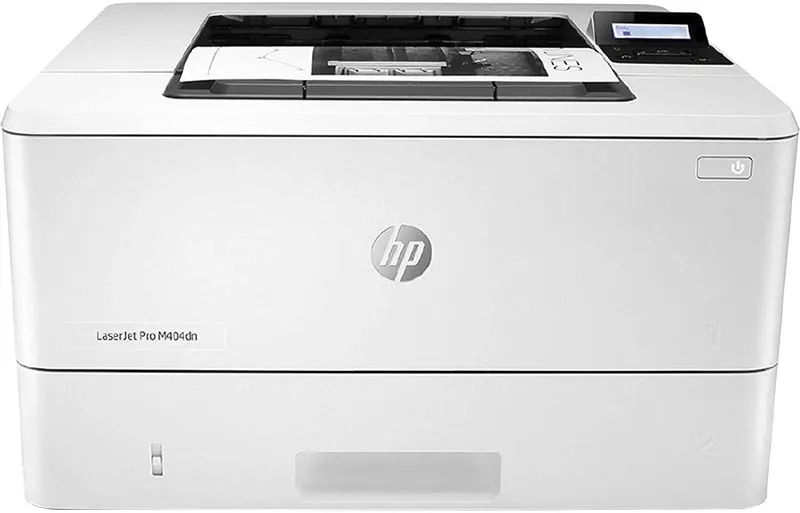 HP LaserJet Pro M404dn Monochrome Laser Printer with Built-In Ethernet & Double-Sided Printing, Works with Alexa | W1A53A
