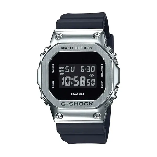 Casio G-SHOCK Metal Men Watch - Silver | GM-5600-1DR