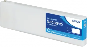 Epson SJIC30P(C): Ink cartridge for ColorWorks C7500G (Cyan) | C33S020640