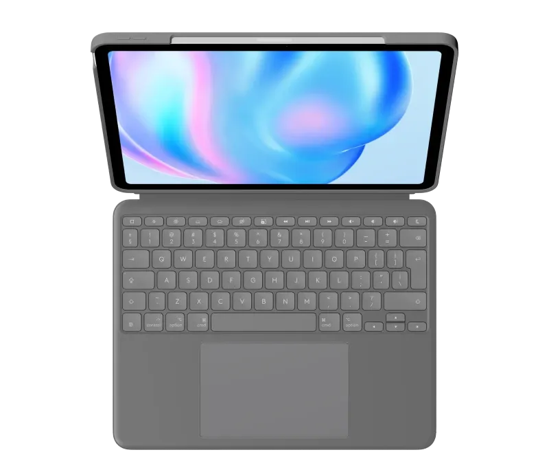Logitech Combo Touch Case for iPad Air 11-inch (5th Gen) - Oxford Grey | 920-012635