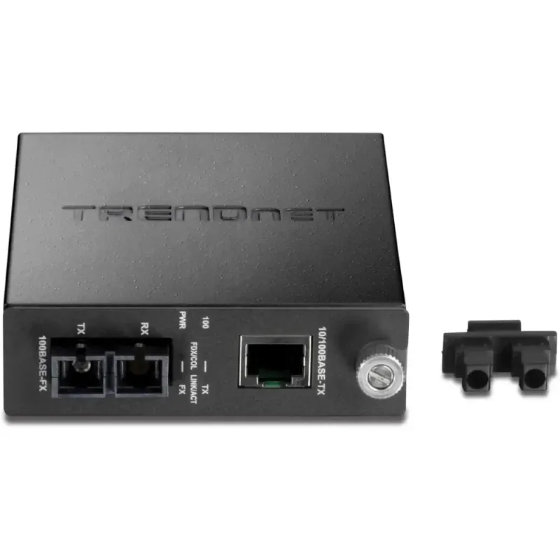Trendnet TFC-110S15 100Base-TX to 100Base-FX Single Mode SC Fiber Converter | TFC-110S15