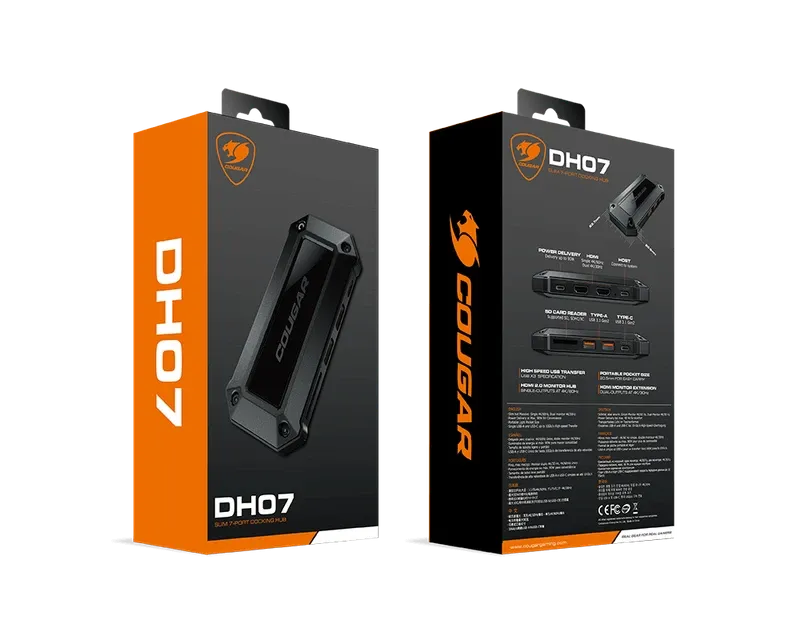 Cougar DH07 Slim 7-Port Docking Hub | DH07