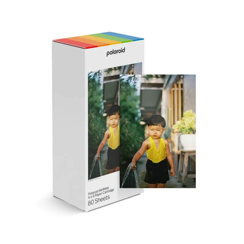 Polaroid Hi Print 4x6 Paper Cartridge – 80 Sheets | POLCLP4X6(80SH)