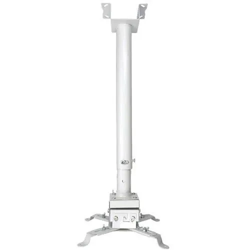 SkyPro Projector Ceiling /wall Mount Adjustable 38cm~62cm Black/White Cold-rolling steel, Supports up to 8 kg | IB3862