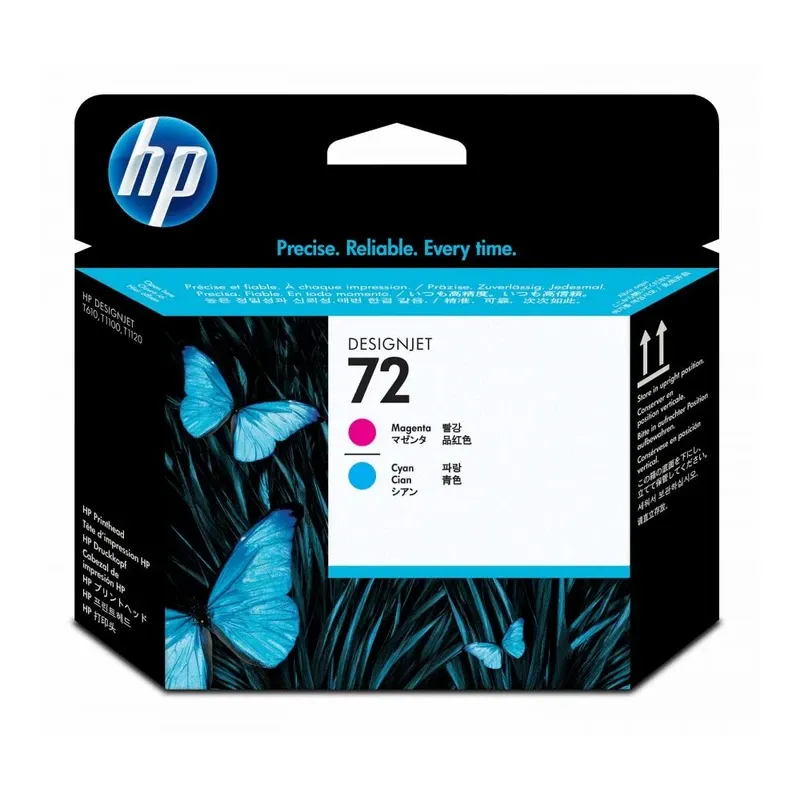 HP 72 Original DesignJet Printhead - Magenta and Cyan | C9383A