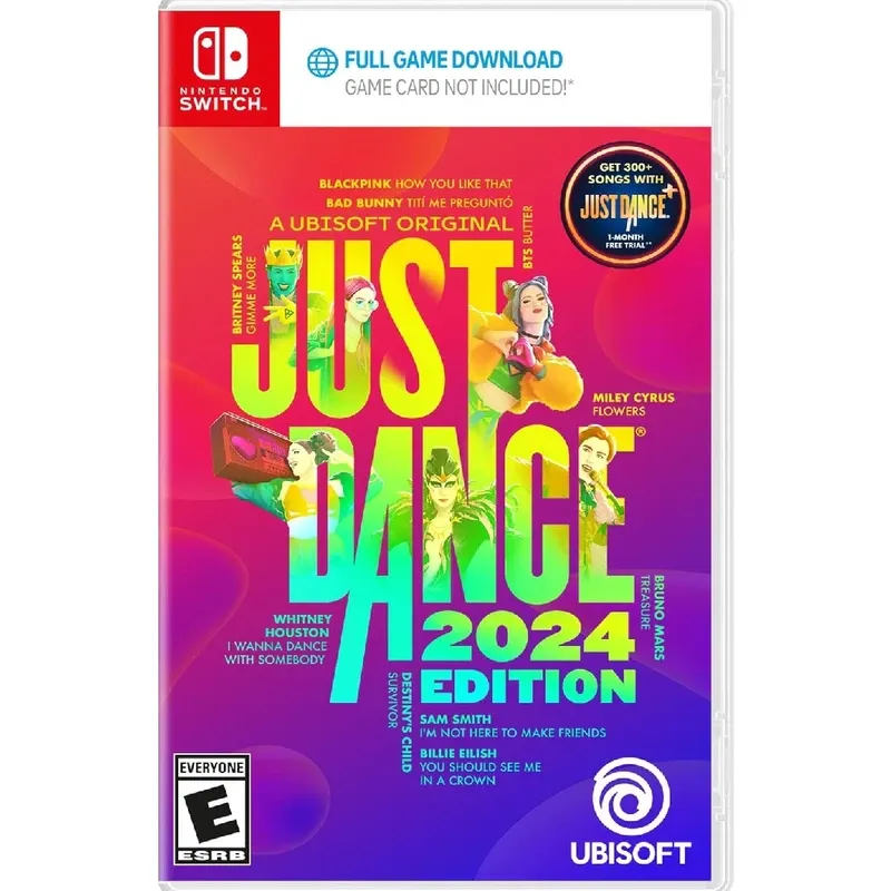 Just Dance 2024 Edition - Nintendo Switch (Digital Code in Box / Game Card Not Included)