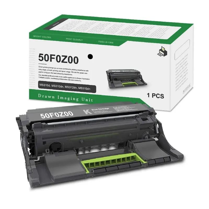 Lexmark MS310 Original Toner Imagining Unit - Black | 50F0Z00