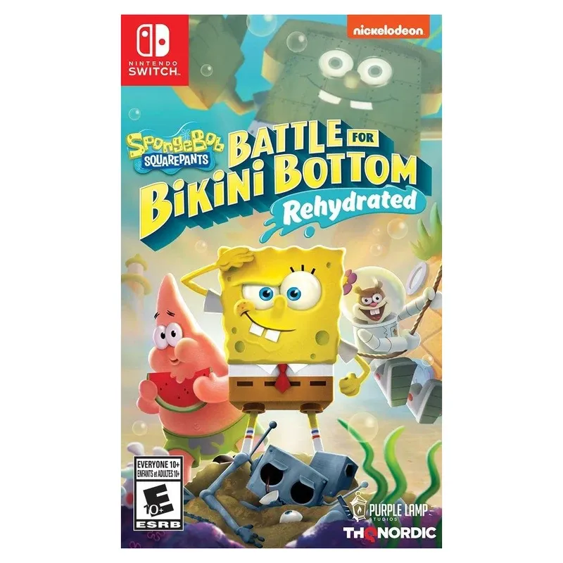 SpongeBob SquarePants: Battle for Bikini Bottom Rehydrated - Nintendo Switch