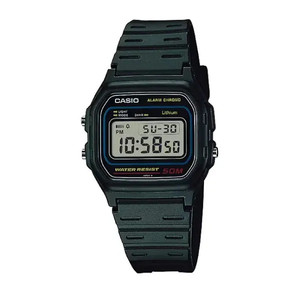 Casio Vintage Digital Men Watch - Black | W-59-1VQ