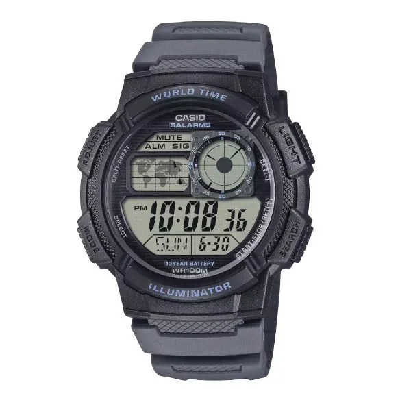 Casio Men Digital Watch - Black / Grey | AE-1000W-8AVDF