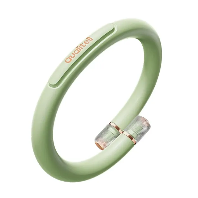 Qualitell Q1 Mosquito Repellent Bracelet - Green | Safe & Portable Protection