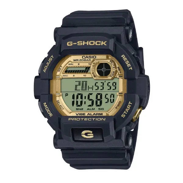 Casio G-SHOCK Casual Digital Men Watch - Black & Gold | GD-350GB-1DR
