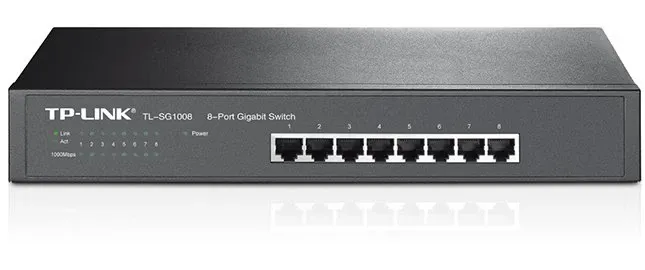 TPLINK TL-SG1008 8-Port Gigabit Desktop Switch