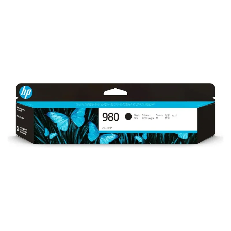 HP 980 Original Ink Cartridge - Black | D8J10A