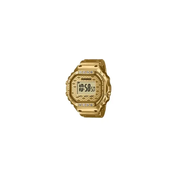 Casio Ring Watch Collaboration with J Balvin - Gold Plated | CRW-001JB-9DR