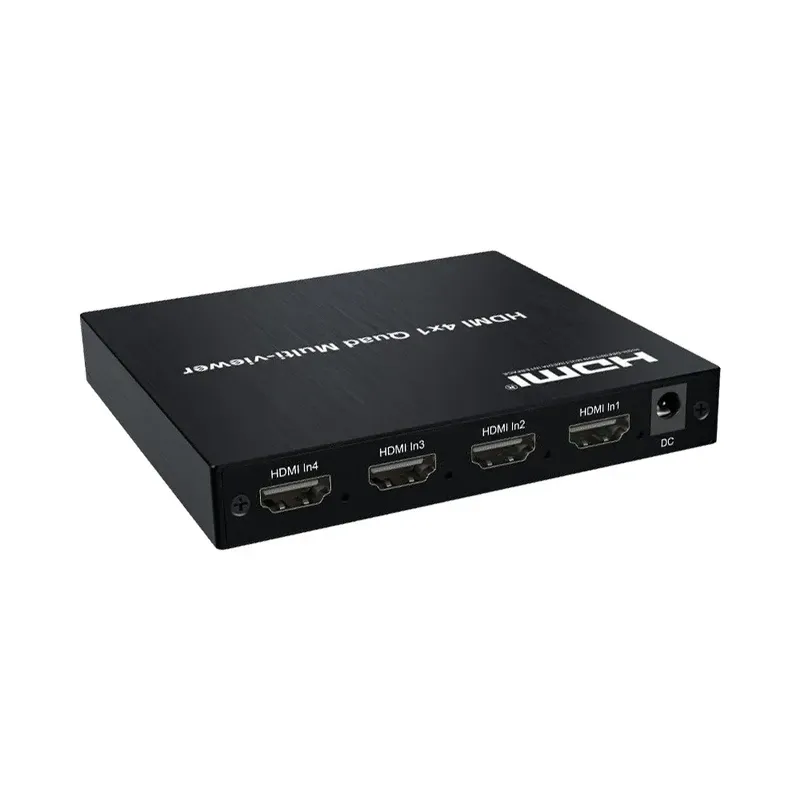 IWAYS Quad Multi-Viewer 1080P 4x1 HDMI Switch | HDSW4-Q1