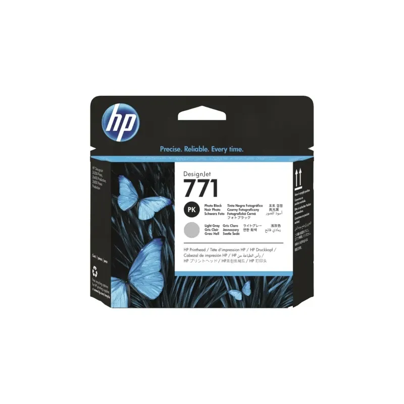 HP 771 Original DesignJet Printhead - Photo Black-Light Grey | CE020A