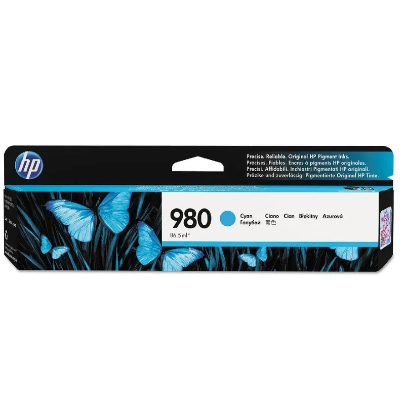 HP 980 Original Ink Cartridge - Cyan | D8J07A