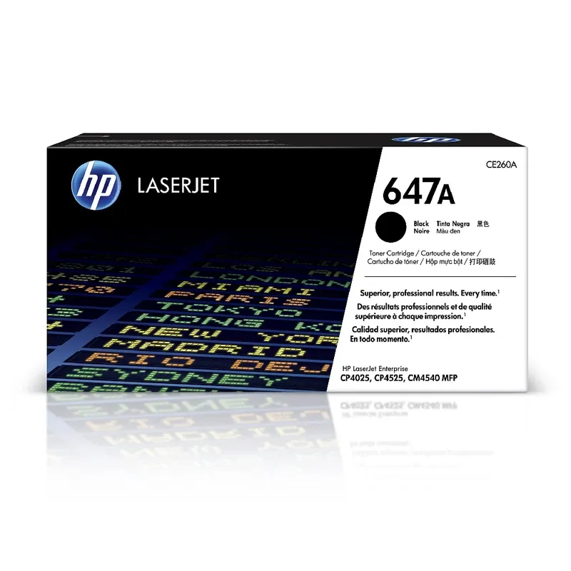 HP 647A Original LaserJet Toner Cartridge - Black | CE260A