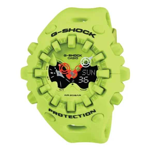 Casio G-SHOCK Men Watch - Neon Yellow | GA-V01-9ADR