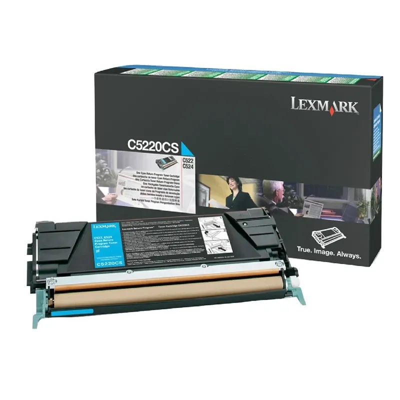 Lexmark C522 Original Toner - Cyan | C5220CS