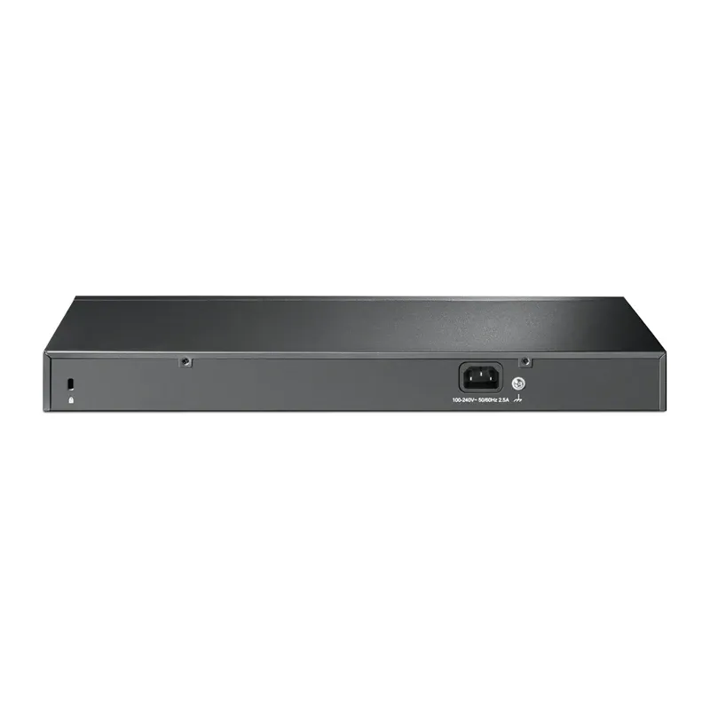TP-Link 16-Port 10/100 Mbps + 2-Port Gigabit Rackmount Switch with 16-Port PoE+ | TL-SL1218P
