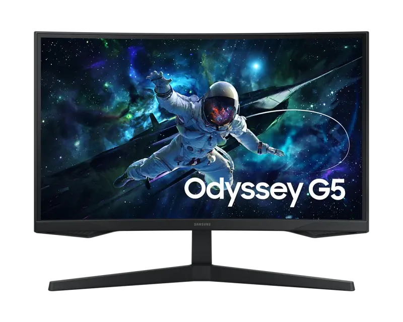 Samsung 27" Odyssey G5 G55C QHD 165Hz Curved Gaming Monitor | LS27CG552